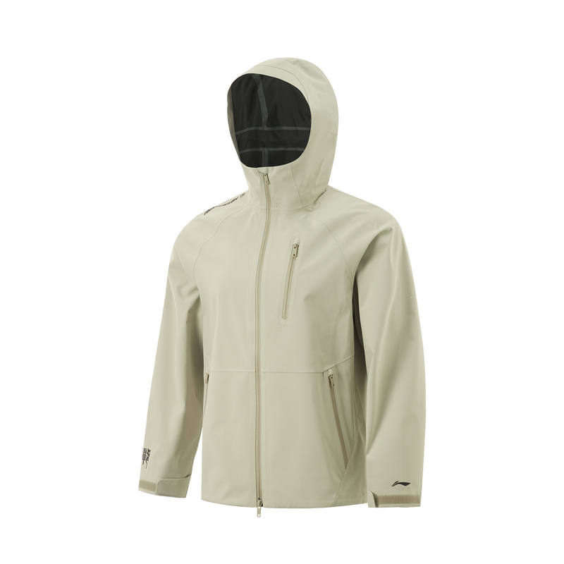 Li-Ning Li Ning Outdoor CF Tracing Hiking Windbreaker Jacket Unisex Limewash Gray