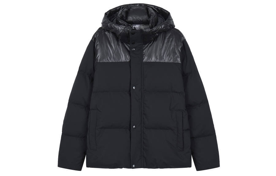 PUMA PUMA Down Jackets Unisex Black Hooded Moderate Other