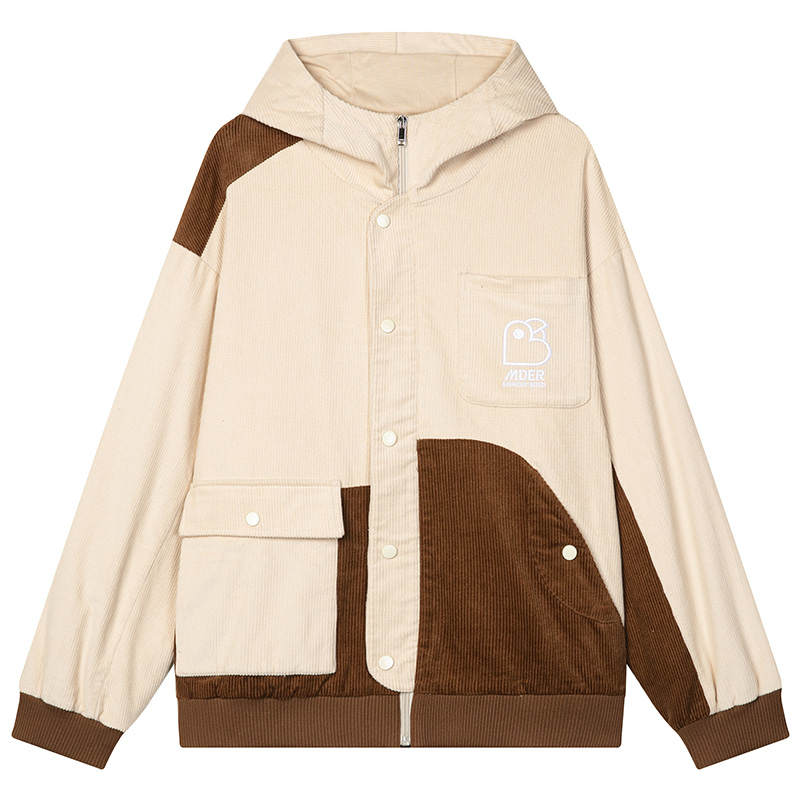 MIND ERROR MIND ERROR Corduroy Jackets & Coats Unisex