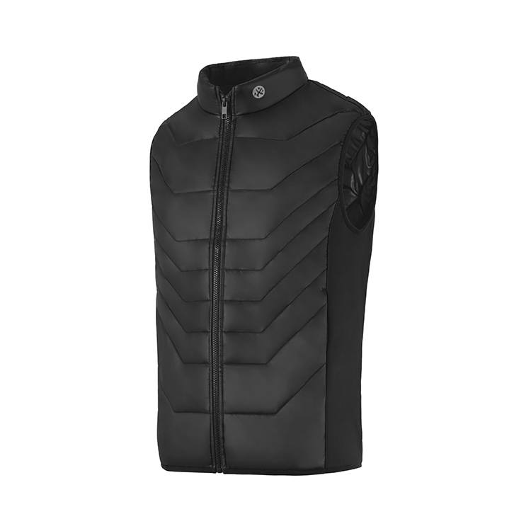 BMAI Vests Men's Night Black Stand Collar Other