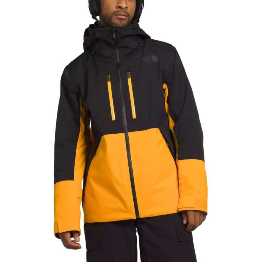 THE NORTH FACE Jackets Men's Yellow Hooded Moderate Other
