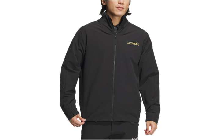 Adidas Adidas Puffer Jackets Unisex Black Stand Collar Moderate Other