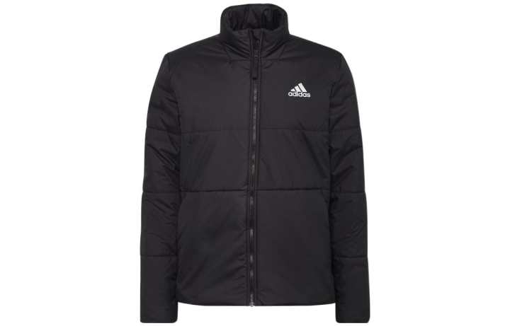 Adidas Adidas Puffer Jackets Men's Black Stand Collar Moderate Other