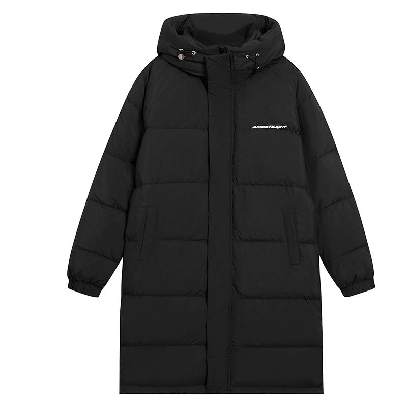 AMBER LIGHT Down Jackets Unisex Hooded Thickened