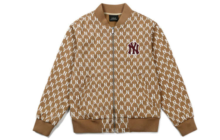 MLB MLB Baseball Jacket Unisex Beige
