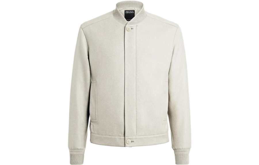 Ermenegildo Zegna Zegna Elements Oasi Cashmere Bomber Jacket