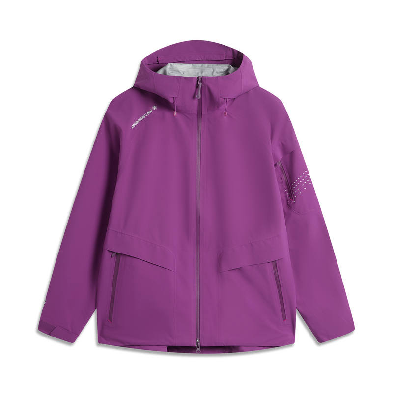 Li-Ning Li Ning Waterproof And Windproof Windbreaker Jacket Unisex Cosmic Purple