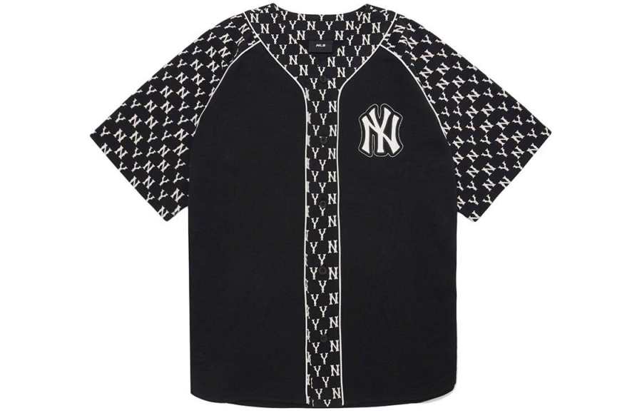 MLB MLB Old Flower Baseball Jacket Unisex Black