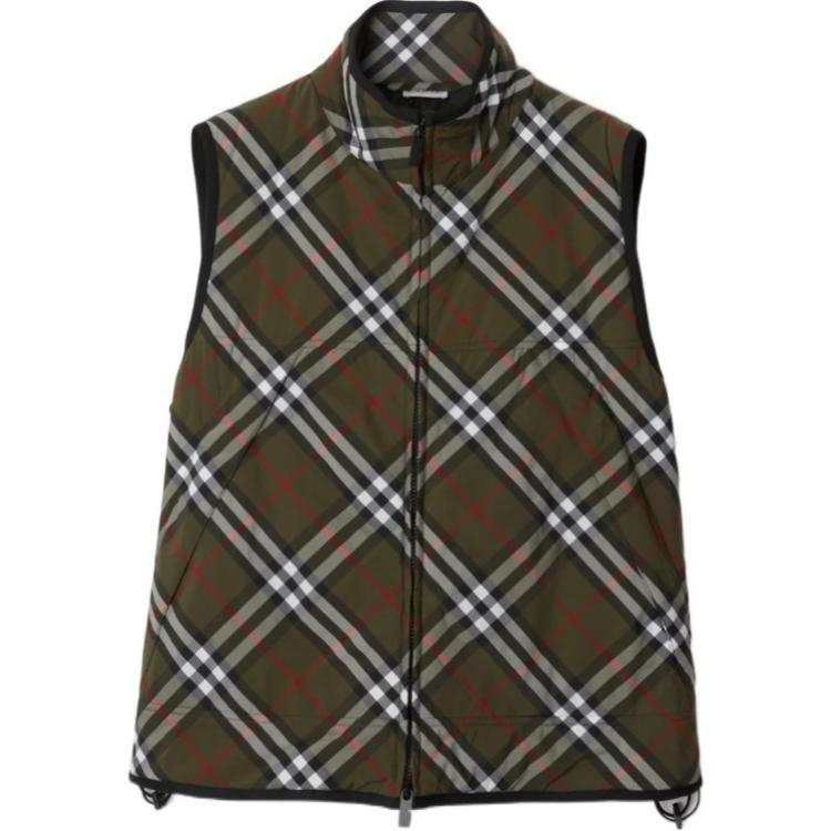 Burberry Burberry checked padded gilet