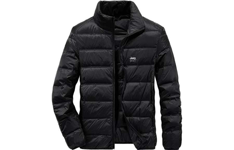 JEEP SPIRIT Down Jackets Men's Stand Collar Moderate Other