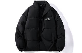 BOBBY ABLEY Down Jackets Unisex Stand Collar Thickened