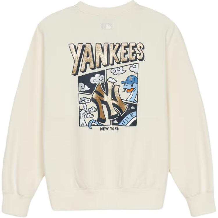MLB MLB New York Yankees SS25 Sweatshirt Unisex Cream