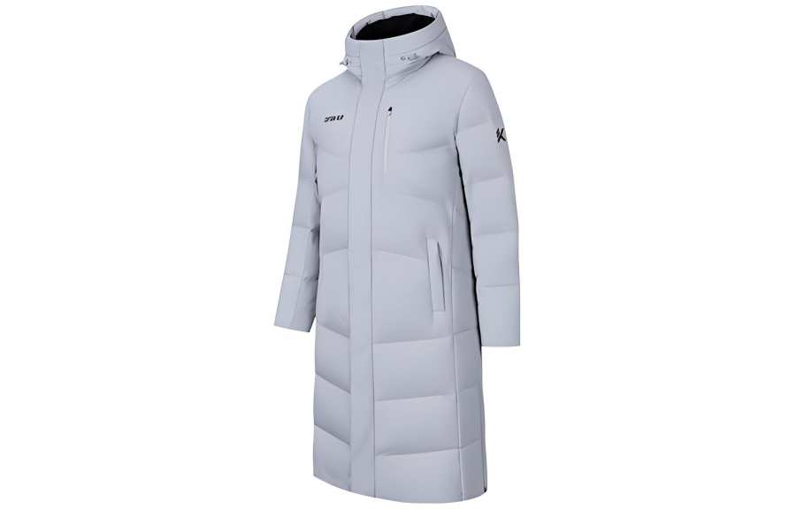 ANTA Anta Basketball Collection Down Jacket Men's Limestone Mud