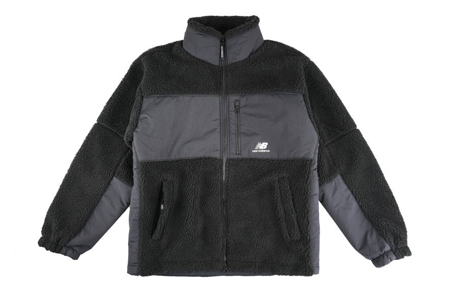 New Balance New Balance Velvet Jackets Unisex Black Crew Neck Moderate