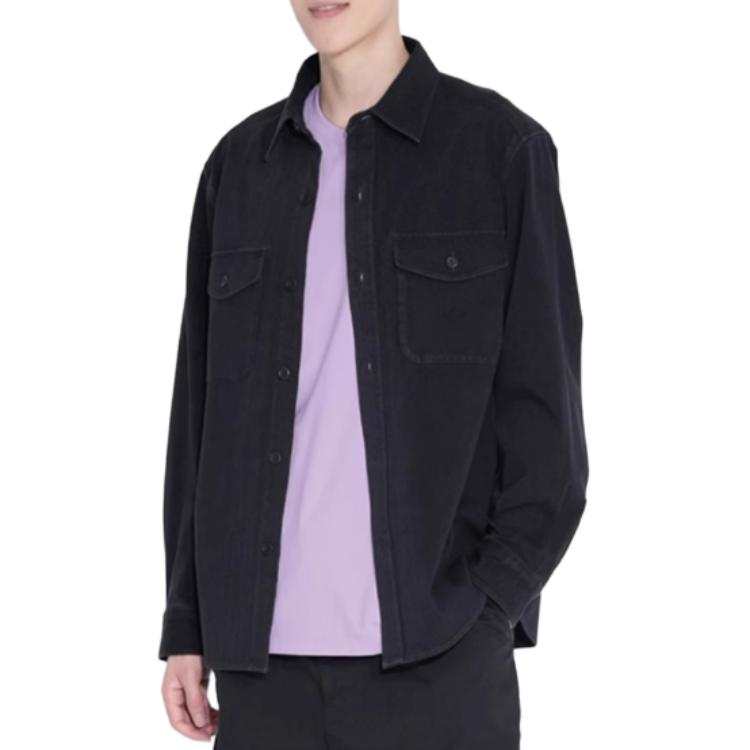 UNIQLO Denim Jacket Unisex Black