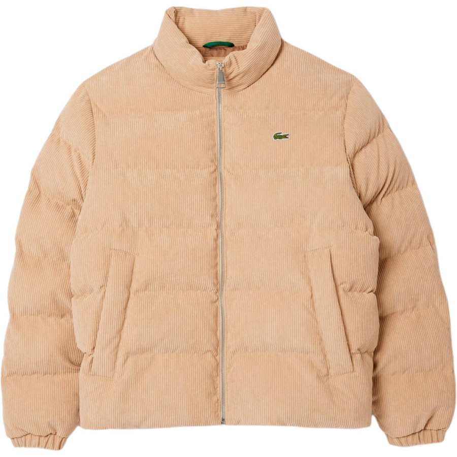 LACOSTE LACOSTE Corduroy Puffer Jacket