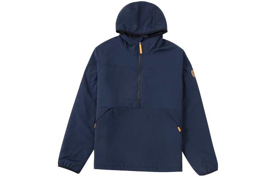 Timberland Puffer Jackets Men's Blue Hooded Moderate Puffer Jacket