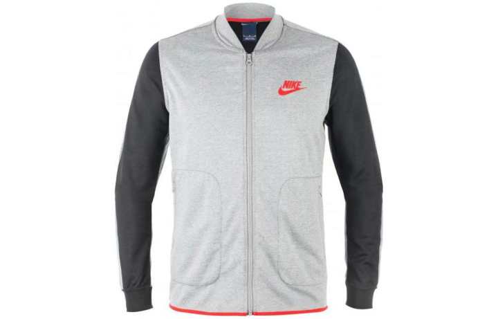 Nike Nike Baseball Jerseys Men's Light Gray V Neck Moderate Straight Fit