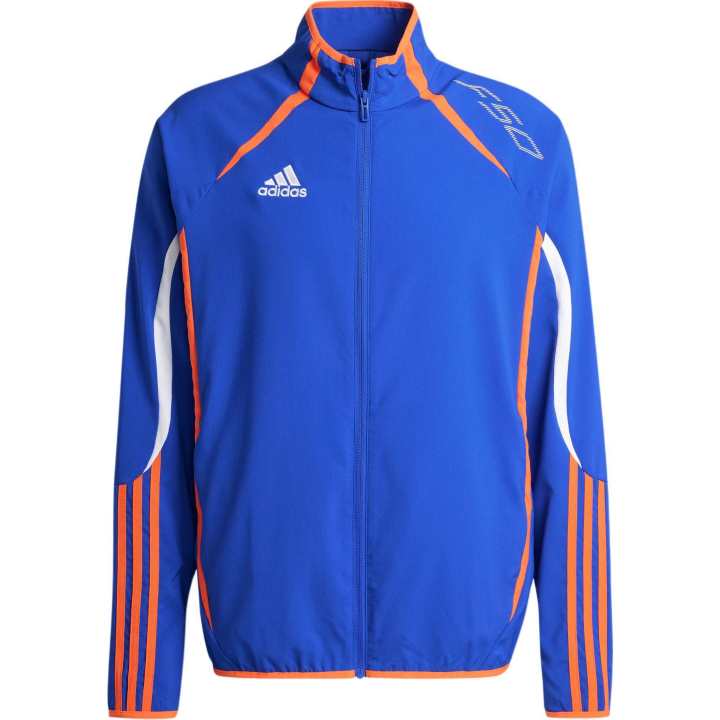 Adidas Adidas WOVEN JACKET Retro Sports Stand Collar Jackets Men's Bright Blue