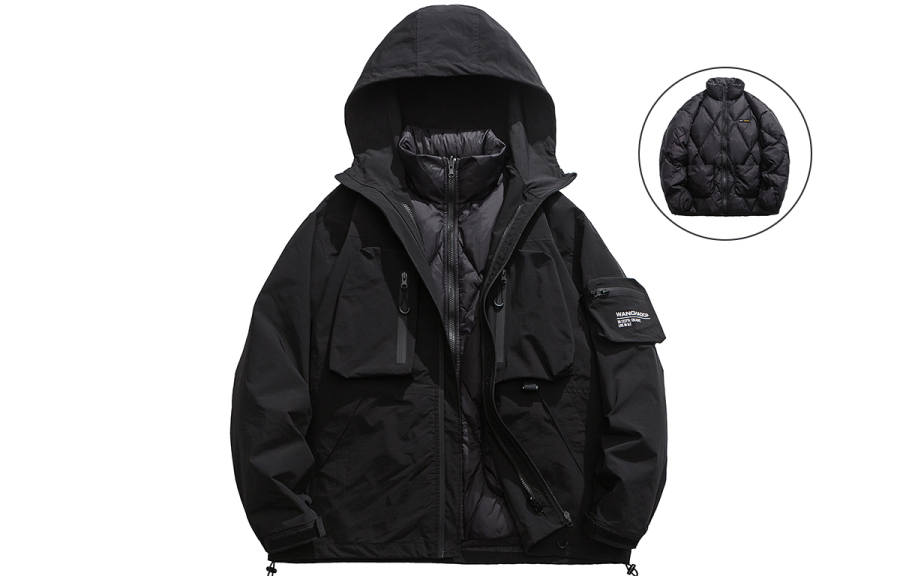 WANCHAO CP Down Jacket Korean Style Unisex