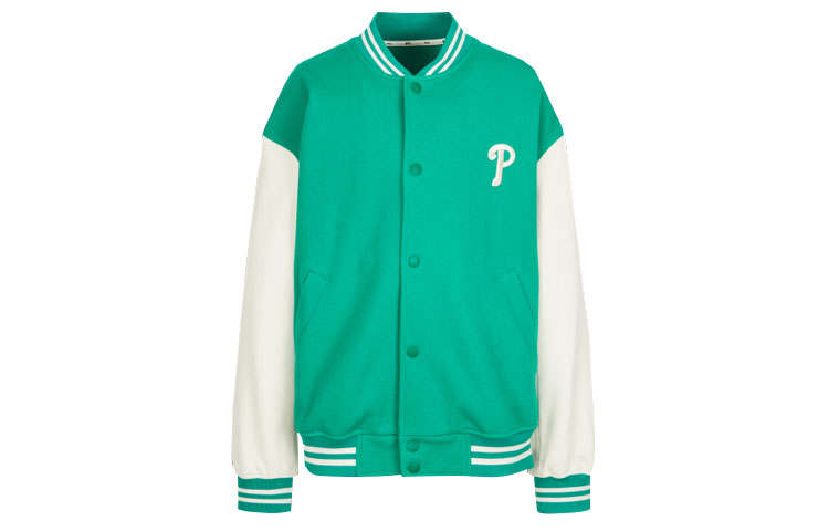 MLB MLB X Disney Baseball Jacket Unisex Blue Green