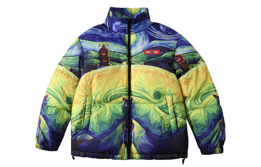SPRAYGROUND SPRAYGROUND x Ron English Down Jacket Unisex Multicolor