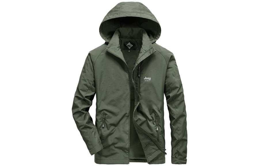 JEEP SPIRIT Jackets Men's Hooded Thickened Other