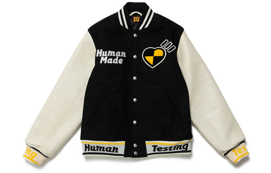 HUMAN MADE HUMAN MADE X Asap Rocky Human Testing Varsity Jacket