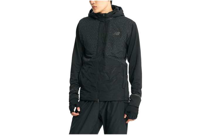 New Balance New Balance Jackets Men's Black Hooded Moderate Other