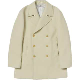 Auralee FW24 Coat Men's Light Lime