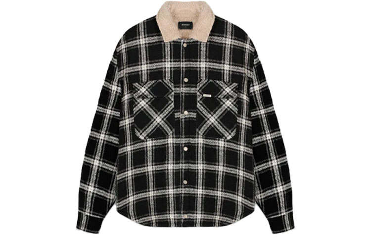 REPRESENT REPRESENT Velvet Jackets Men's Black Lapel Moderate