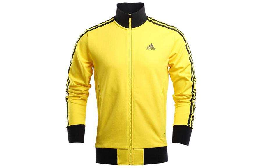 Adidas Adidas Jackets Men's Yellow Stand Collar Moderate Other