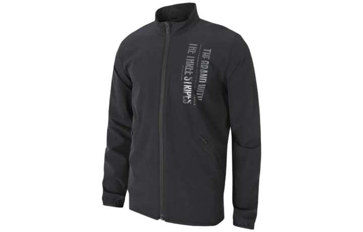 Adidas Adidas Jackets Men's Black Stand Collar Moderate Other