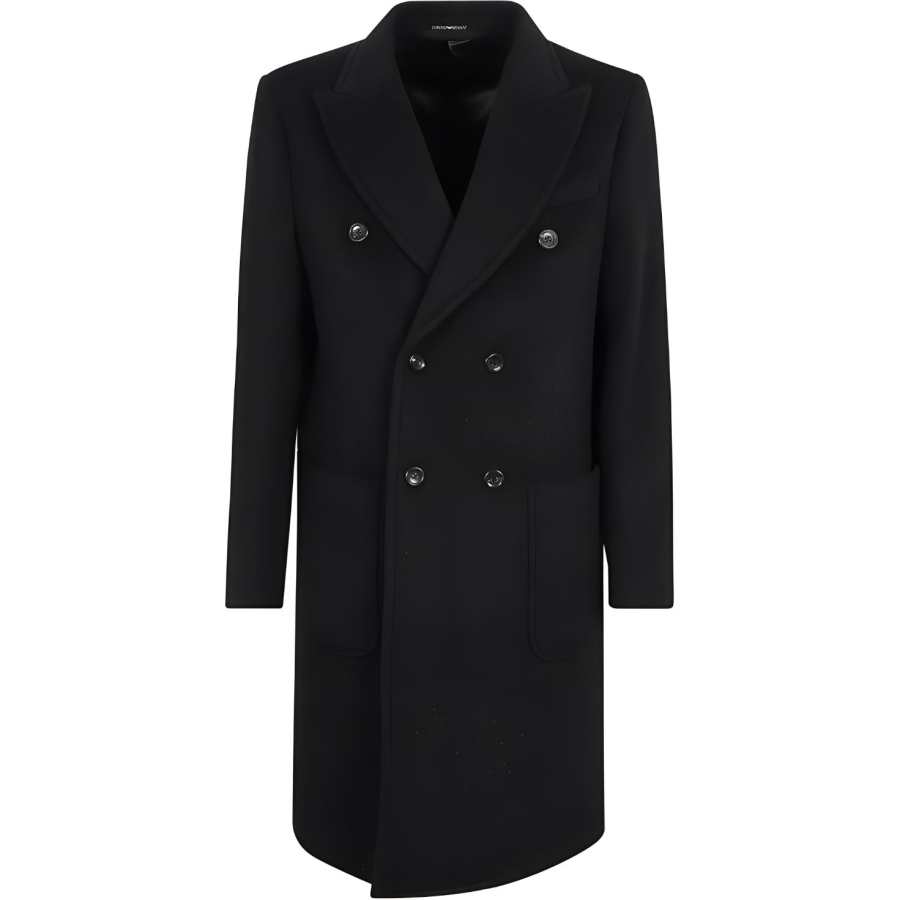EMPORIO ARMANI Double-Breasted Coat