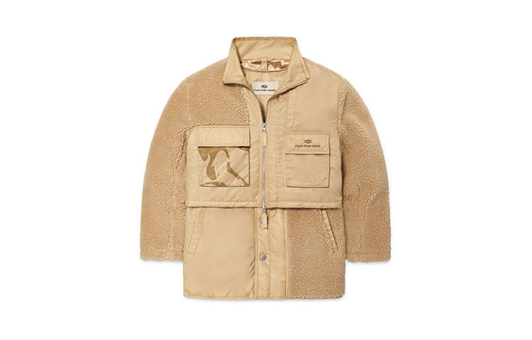 Feng Chen Wang Feng Chen Wang Feng Chen Wang X UGG Jacket Unisex Ecru