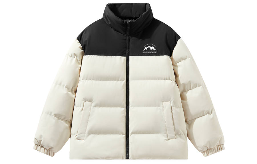 JEANSWEST JEANSWEST Puffer Jackets Unisex Stand Collar Thickened