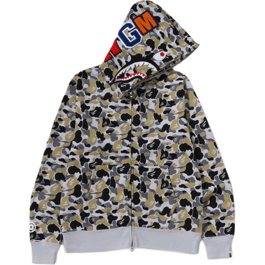 A BATHING APE Bape Ginza Store Exclusive Abc Camo Full Zip Hoodie