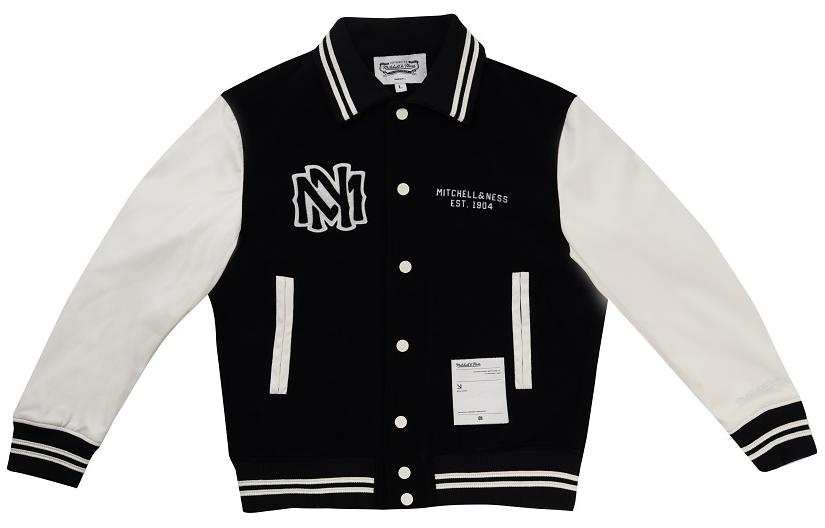Mitchell Ness Mitchell Ness Baseball Jerseys Unisex Black Baseball Collar Moderate Straight Fit