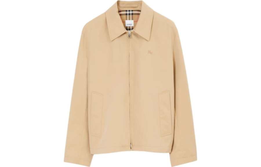 Burberry EKD-embroidery Harrington jacket