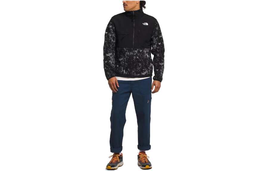 THE NORTH FACE DENALI Jackets Men's Black Turtleneck Moderate Other