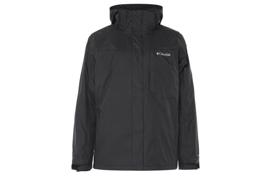 Columbia Hiking Thermal Windbreaker Jacket Men's Black