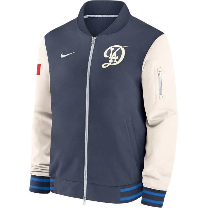 Nike Nike x MLB Authentic Collection City Connect Game Time Jackets & Coats Men's Marine Blue
