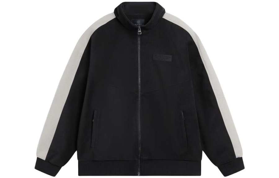 Li-Ning Li Ning Jacket Men's Black Mixed Color Stone Gray