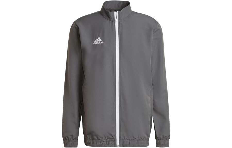 Adidas Adidas Entrada 22 Jackets Men's Gray Stand Collar Moderate Other