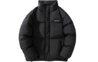 GOLFCROSS Puffer Jackets Unisex Stand Collar Thickened Padded Puffer Jacket