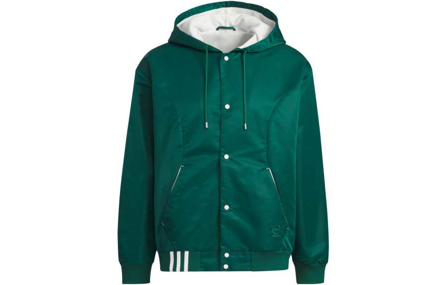 Adidas Neo Velvet feel Coat Unisex Forest Green