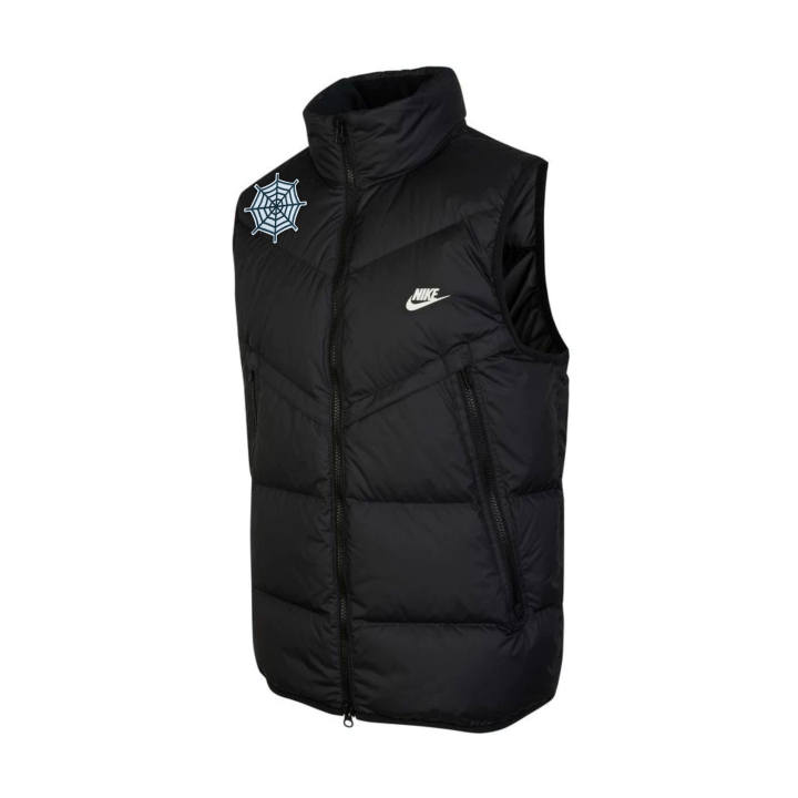 Nike Nike Vests Men's Black Stand Collar Moderate Other