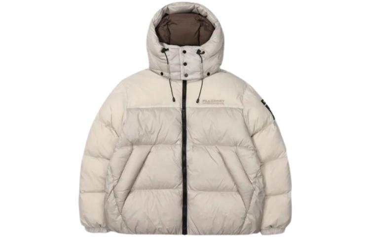 FILA Down Jackets Unisex Ecru Hooded Moderate Other