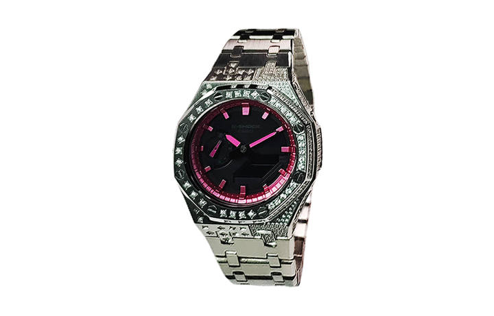 CASIO CASIO Custom Collection Electronic Movement Stainless Steel Strap Watch Men's Watches Black Dial