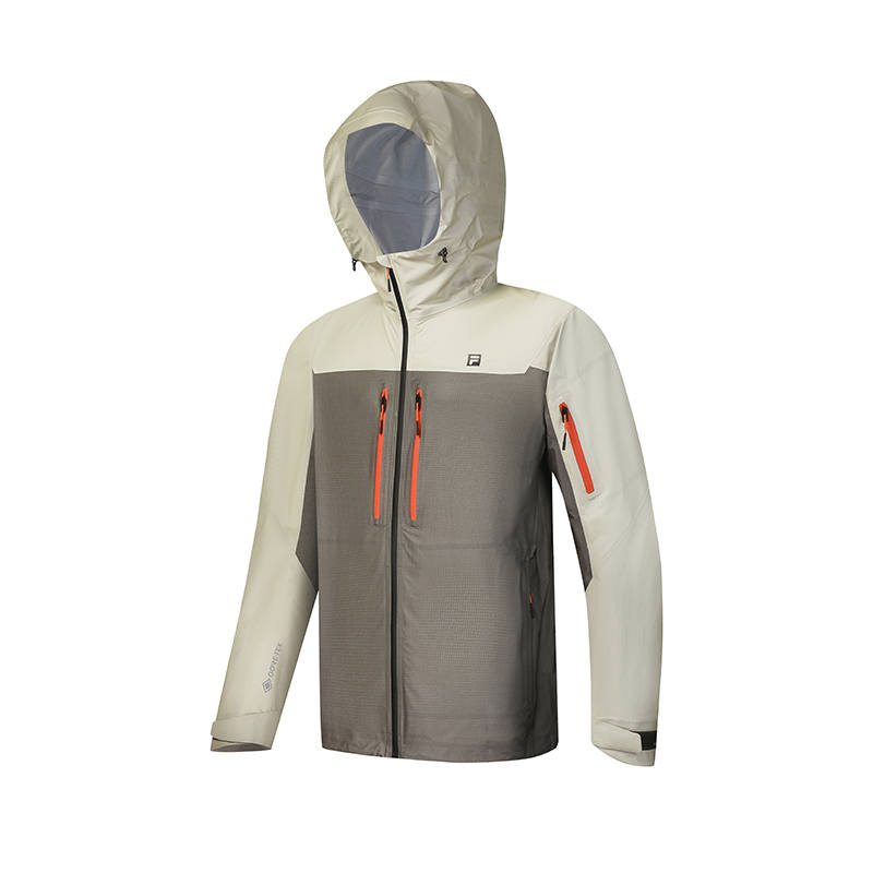 FILA Jackets Men's Chestnut Hooded Moderate Instructor, Workwear, Chanel Inspired, Softshell